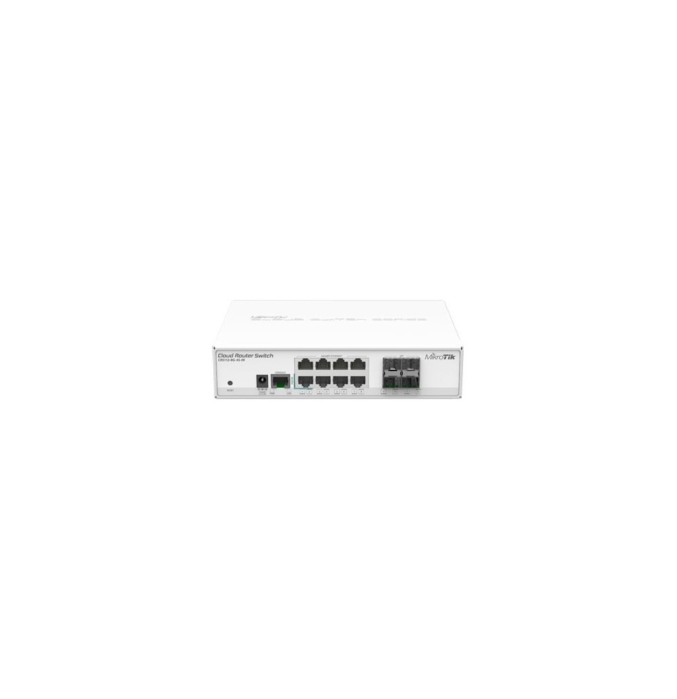 MIKROTIK CRS112-8G-4S-IN Cloud Switch Router 8 Puertos