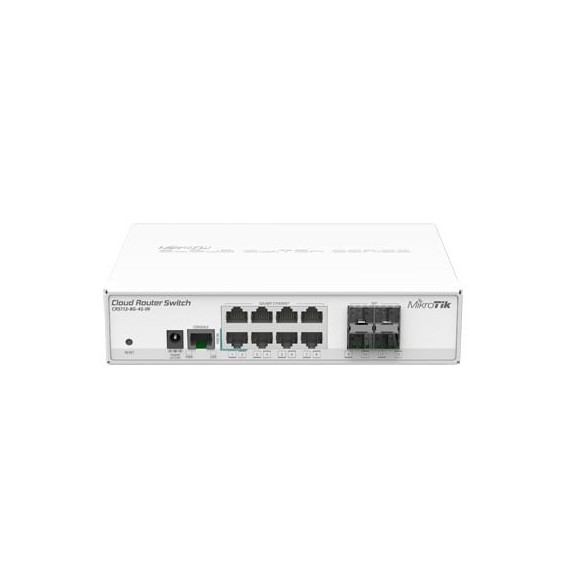 MIKROTIK CRS112-8G-4S-IN Cloud Switch Router 8 Puertos