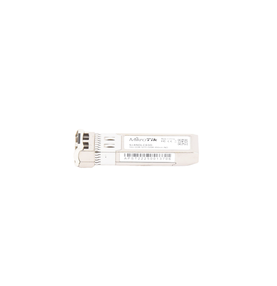 MIKROTIK S+85DLC03D Transceptor MiniGbic SFP+ 10G LC Du