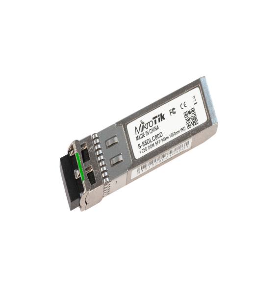 MIKROTIK S-55DLC80D S-55DLC80D SFP module 1.25G SM 80km