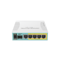 MIKROTIK RB960PGS hEX PoE Routerboard 5 puertos Gigabit