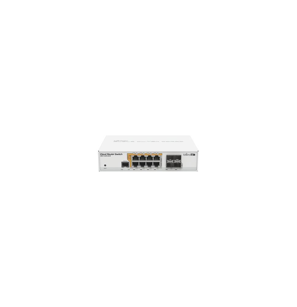 MIKROTIK CRS112-8P-4S-IN Cloud Router Switch Administra