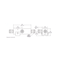 MICROLAB DN-74FN SEPARADOR 10dB 10:1 Tap 350-5930MHz 50