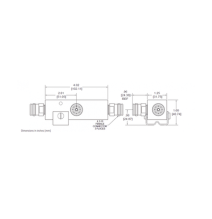 MICROLAB DN-14FE SEPARADOR 30dB 1000:1 Tap 350-5930MHz