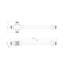 MICROLAB D3-83FE DIVISOR REACTIVO DE 3 VIAS 617-5925MHz