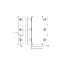 MICROLAB CM-80N Combinador hibrido 3x3 694-2700MHz 150W