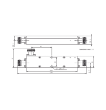 MICROLAB CK-59N Acoplador direccional 30dB 694-2700 50W