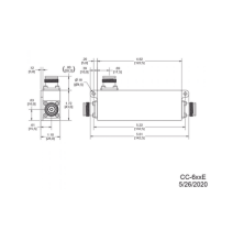 MICROLAB CC-615E Acoplador direccional 15dB 617-5925MHz