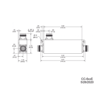 MICROLAB CC-613E Acoplador direccional 13dB 617-5925MHz