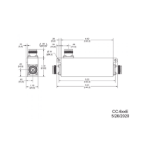 MICROLAB CC-610E Acoplador direccional 10dB 617-5925MHz