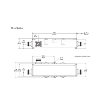 MICROLAB CC-06E Acoplador direccional 6dB 575-2700MHz 3