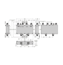 MICROLAB BK-745E DIPLEXOR Dual PCS/AWS+WCS 100W -161dBc