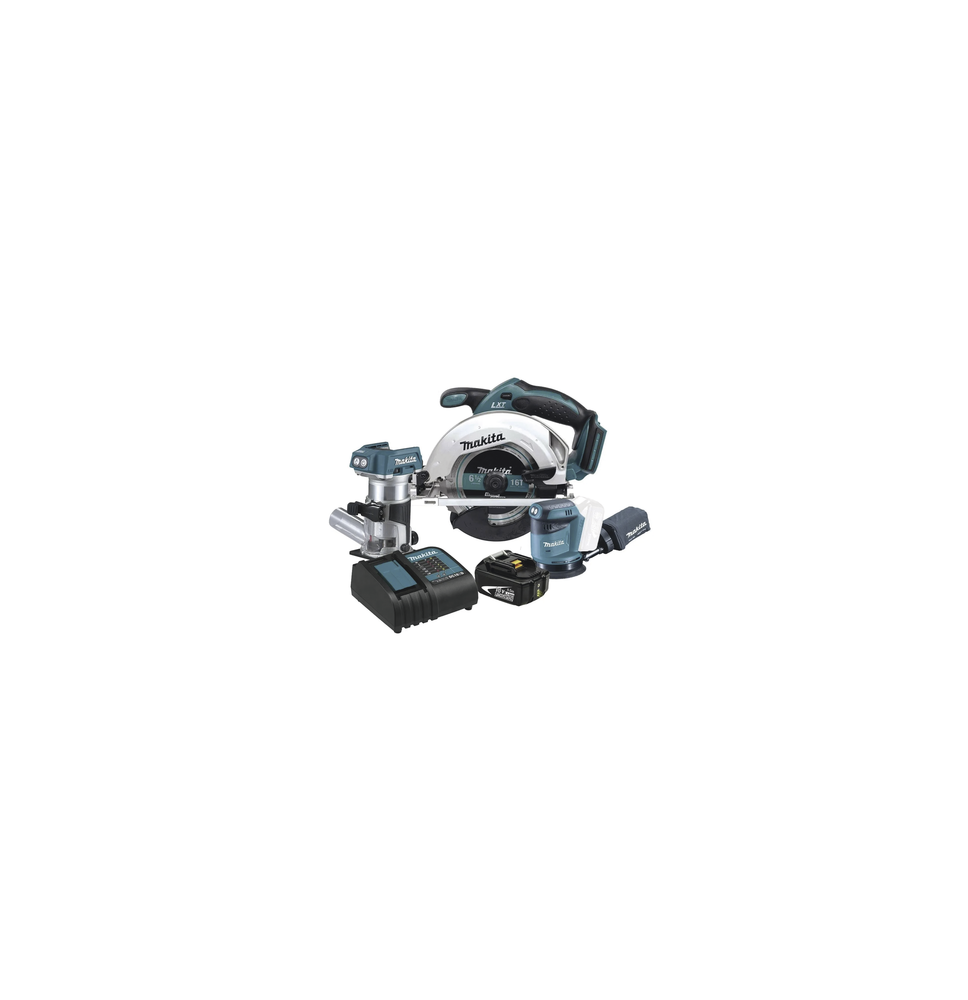 MAKITA DLX3165ST Kit Inalámbrico De Carpintería Sierra