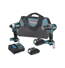 MAKITA DLX-2414-YX7 Kit de Rotomartillo Atornillador DH