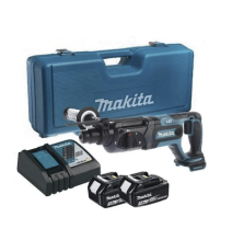 MAKITA DHR241RFE Rotamartilló 18V SDS 0-1.200 Rpm 3 Mod