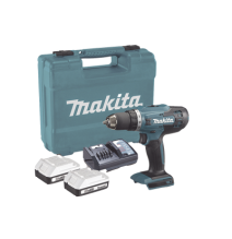 MAKITA DF488D004 Taladro Inalámbrico SIN CARBONES Broqu