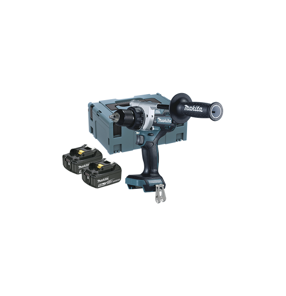 MAKITA DDF-486-RTJ Taladro Atornillador BL 18 V 5 Ah LX