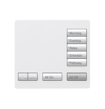 LUTRON ELECTRONICS RRT5RLSW Teclado seetouch sobre mesa