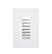 LUTRON ELECTRONICS RRD-W1-RLD-WH Teclado seetouch 5 bot