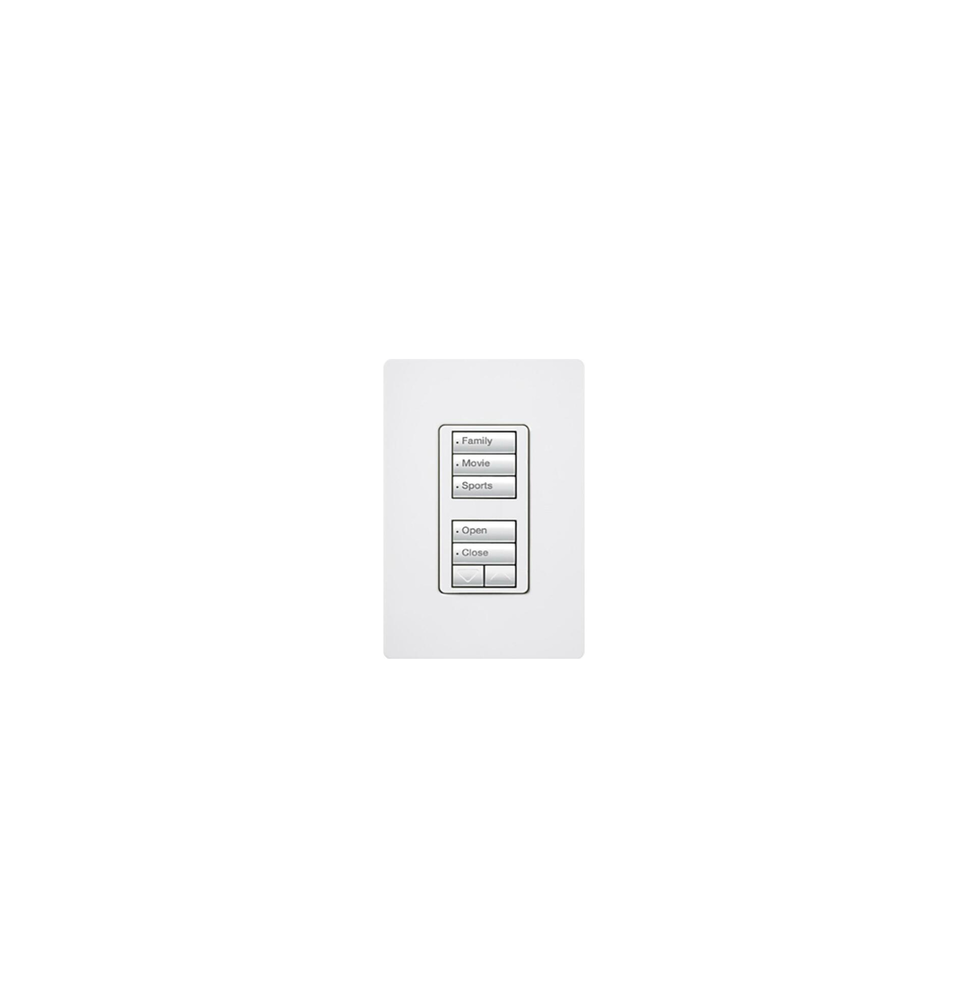 LUTRON ELECTRONICS RRD-W1-RLD-WH Teclado seetouch 5 bot