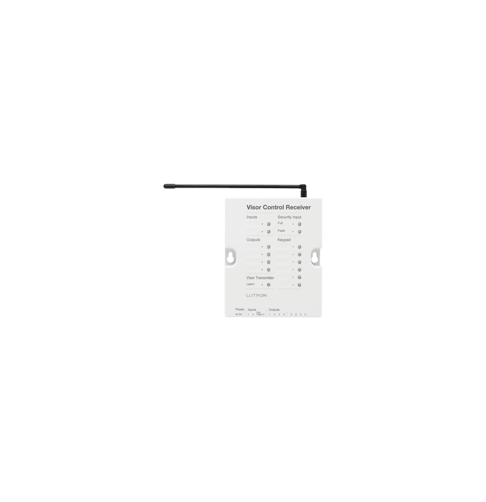 LUTRON ELECTRONICS RRDVCRXWH RadoiRA2 Receptor de contr