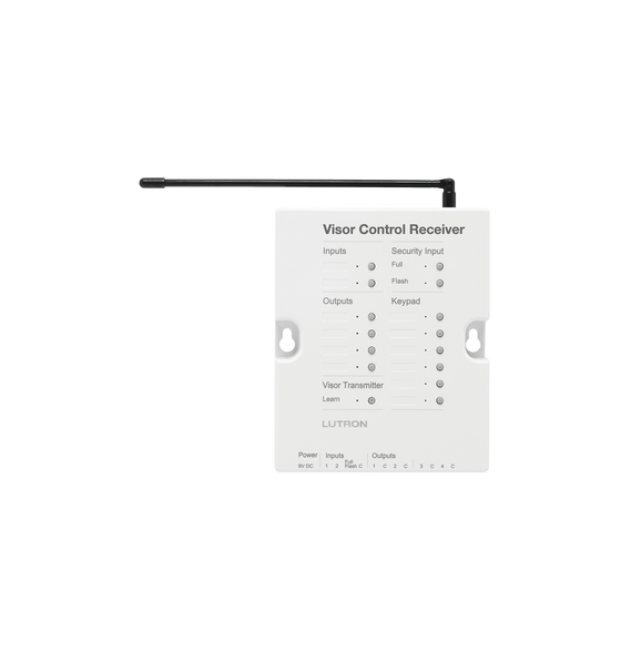 LUTRON ELECTRONICS RRDVCRXWH RadoiRA2 Receptor de contr