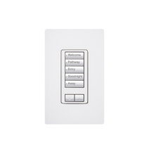 LUTRON ELECTRONICS RRDHN5BRLWH RadioRA2 Botonera 5 boto