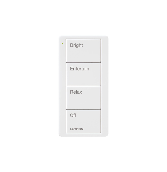 LUTRON ELECTRONICS PJ24BGWHP03 Control remoto inalambri