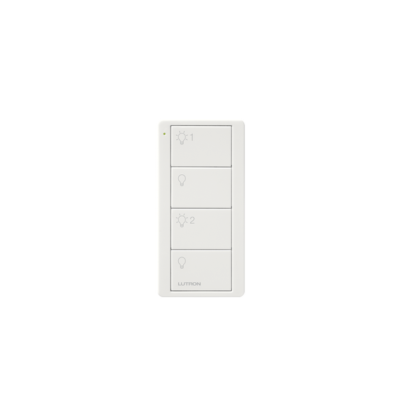 LUTRON ELECTRONICS PJ24BGWHL21 Control PICO 4 botones 2