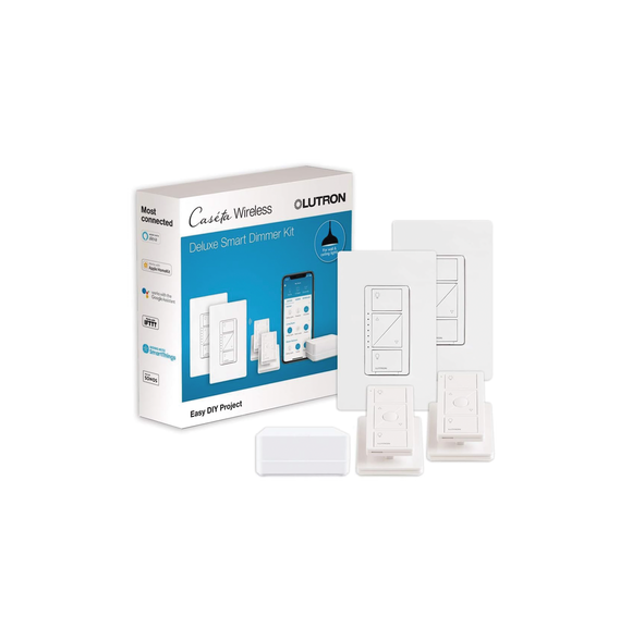 LUTRON CASETA WIRELESS PBDGPKG2W Caseta Wireless Kit Hu