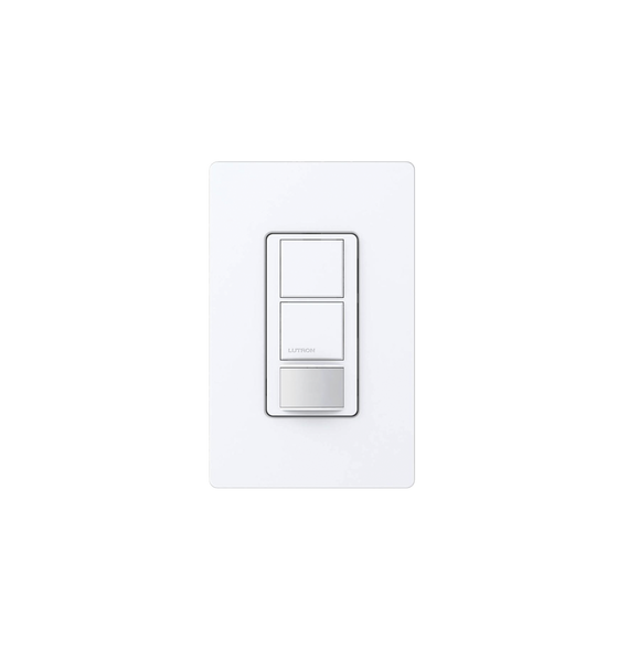 LUTRON ELECTRONICS MSOPS6DDVWH XCT Apagador doble con s