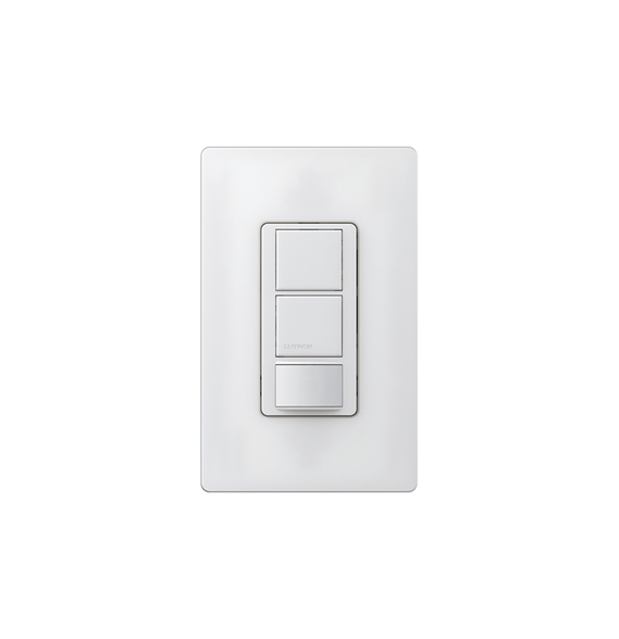 LUTRON ELECTRONICS MSOPS6DDVSW XCT Apagador doble con s