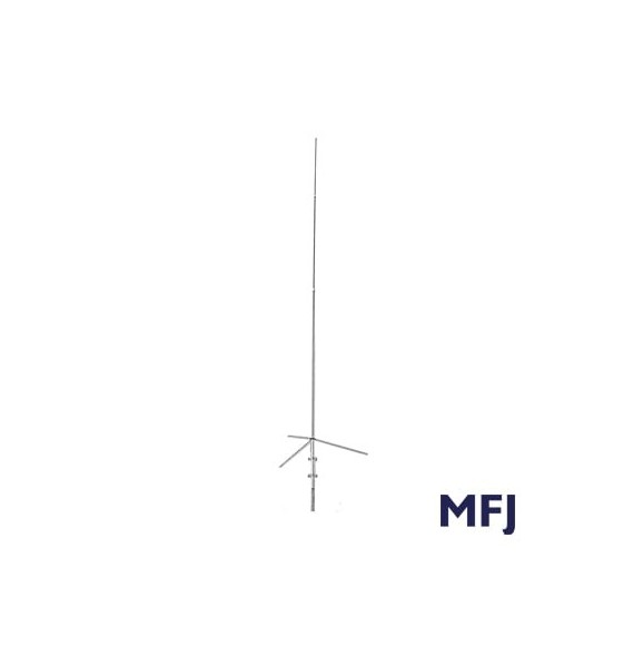 MFJ MFJ-1524 Antena Base UHF / VHF Para Rango de Frecue