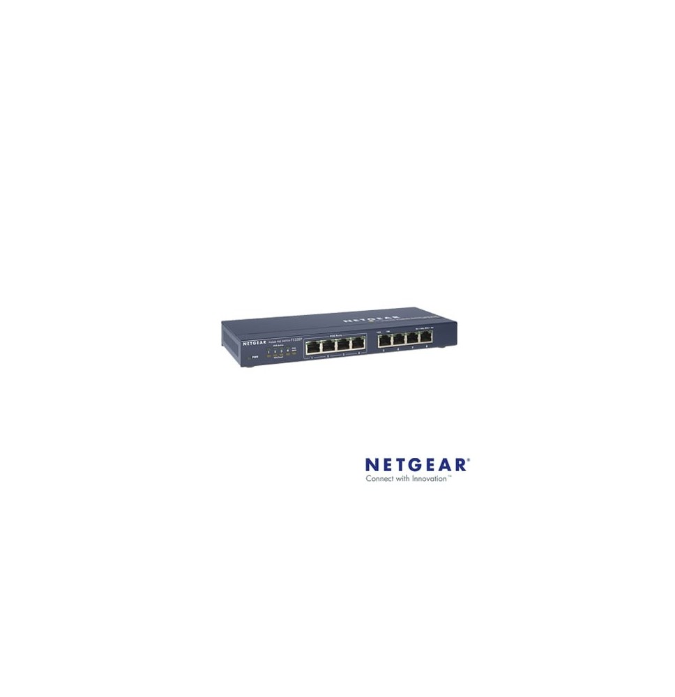 NETGEAR FS-108P Switch de 8 puertos PoE Power Over Ethe