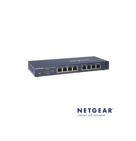 NETGEAR FS-108P Switch de 8 puertos PoE Power Over Ethe