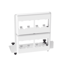 PANDUIT MS8PPB Patch Panel de 8 Puertos Mini-Com Para U