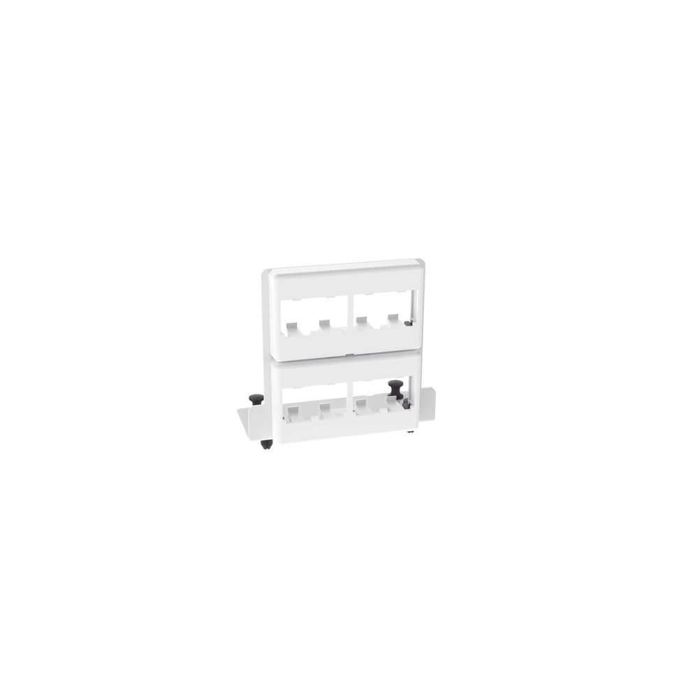 PANDUIT MS8PPB Patch Panel de 8 Puertos Mini-Com Para U