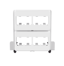 PANDUIT MS8PPB Patch Panel de 8 Puertos Mini-Com Para U