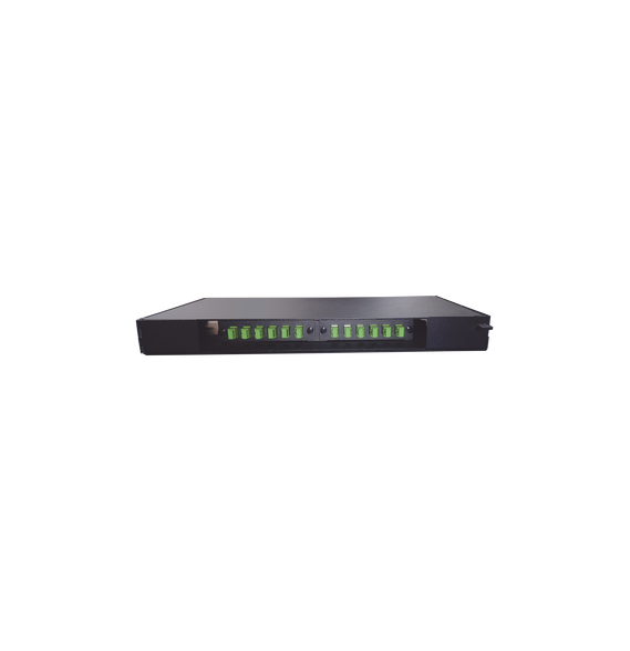 OPTEX KITPATCH-FD500 Patch panel de 12 puertos de 1u in