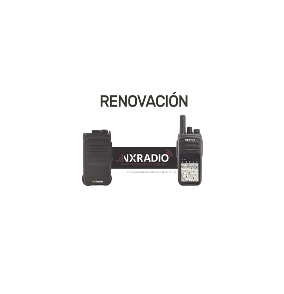 NXRADIO RENOVACIONNXRADIOTERMINAL Renovacion de Servici