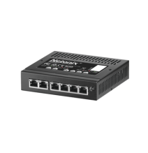 NETONIX WS6MINI Switch WISP PoE 6 puertos Gigabit entra