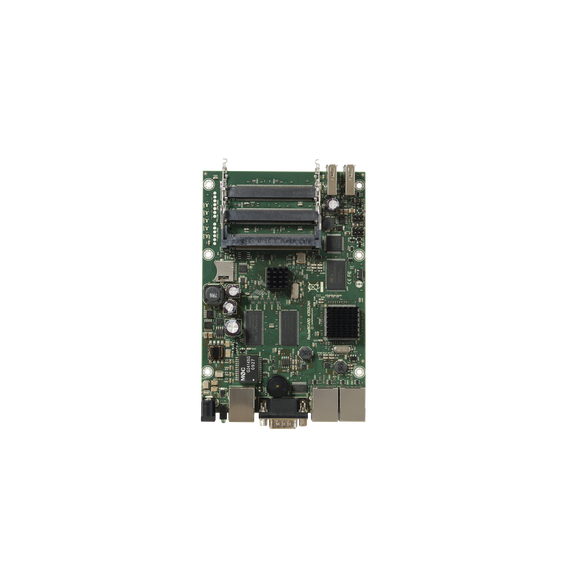 MIKROTIK RB435G Board 3 Puertos Gigabit con 5 ranuras m