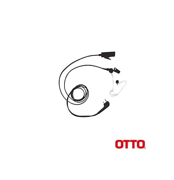 OTTO V1-10355 Micrófono-Audífono Profesional de 2 Cable