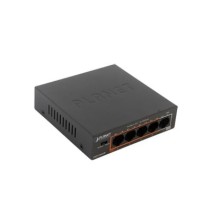 PLANET FSD-504HP Switch PoE+ 802.3af/at distancia 250 m