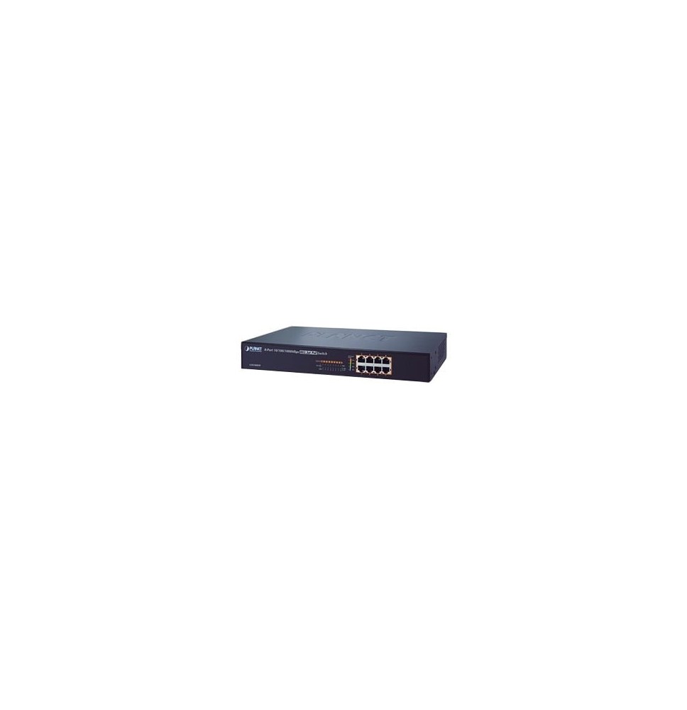 PLANET GSD-808HP Switch no administrable PoE Gigabit de