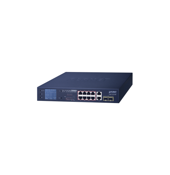 PLANET GSD-1222VHP Switch No Administrable 8 Puertos Gi