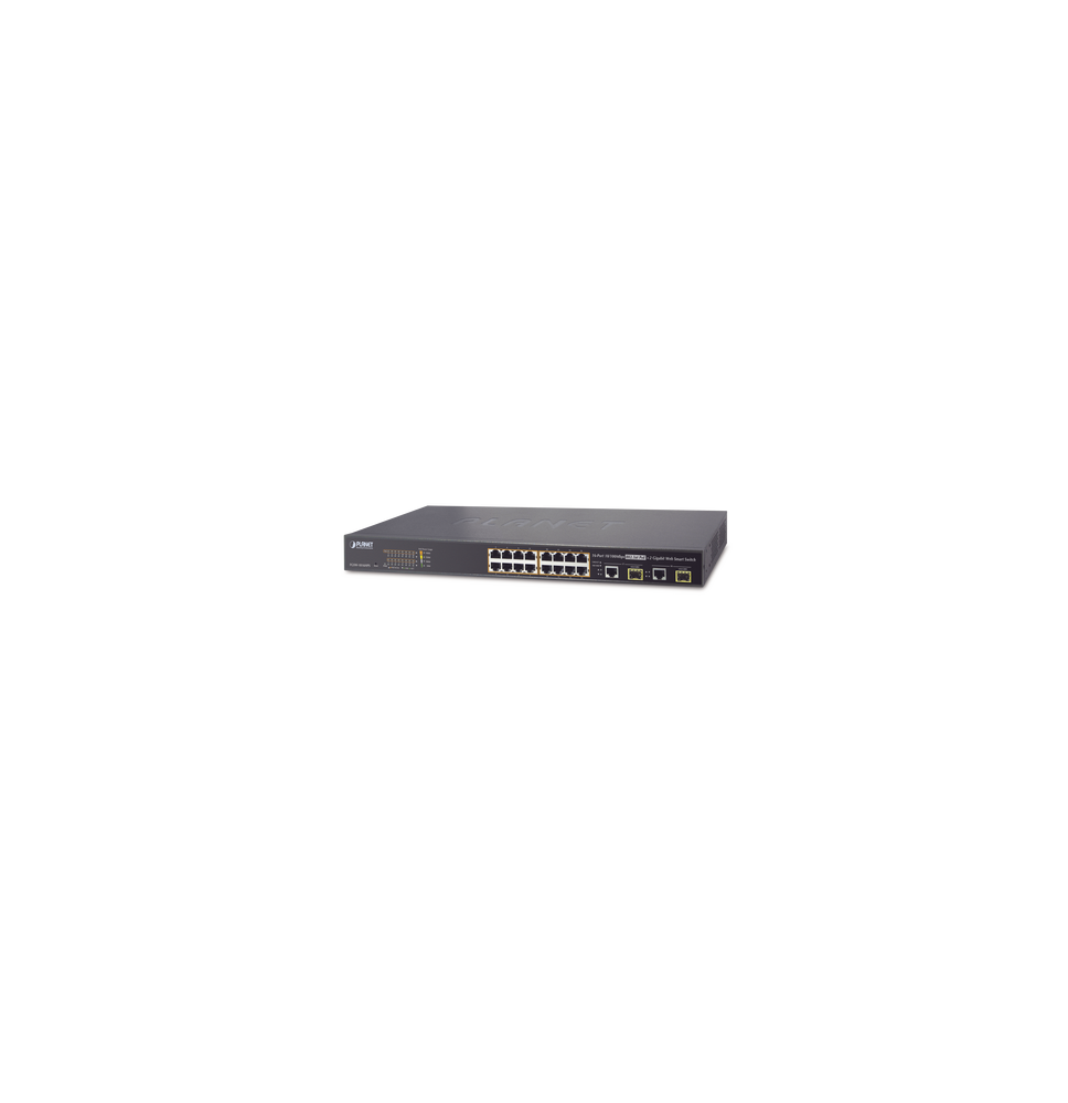 PLANET FGSW-1816HPS Switch Administrable L2 de 16 Puert