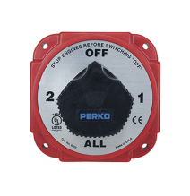 PERKO 8603DP Switch Selector de Batería y Alternador de