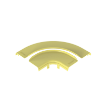 PANDUIT FRRASC6LYL Tapa Opcional para Ángulo Recto de 9