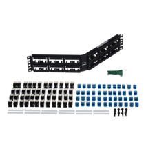 PANDUIT CPPKLA6ATG48WBL Kit de Patch Panel Modular Angu